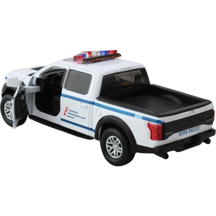 NYPD Die-Cast Metal Pick-Up Truck