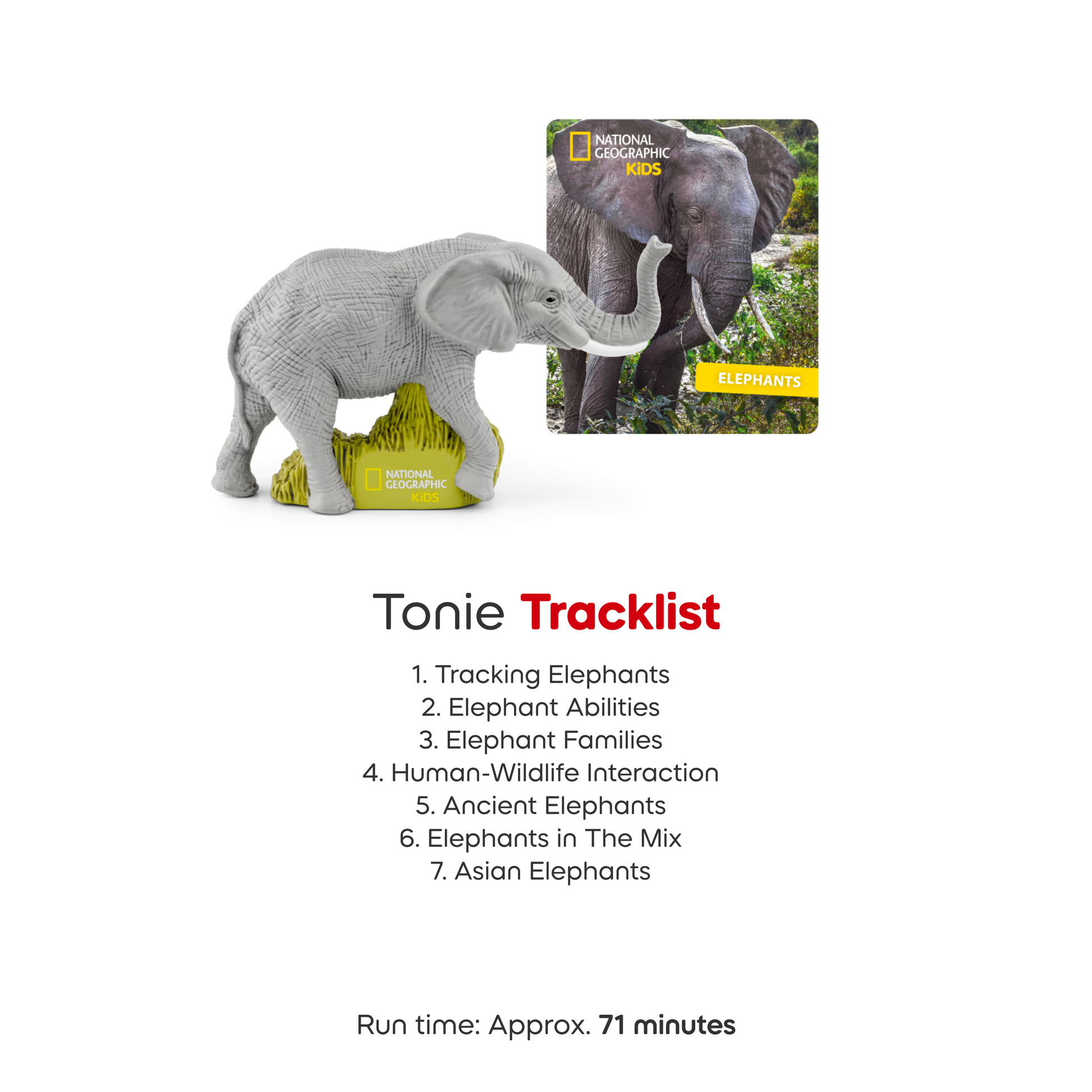 National Geographic Kids: Elephants Tonie