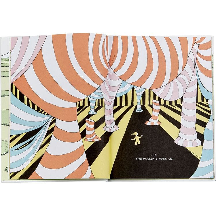 "Oh The Places You'll Go" by Dr. Seuss Leather-Bound Book