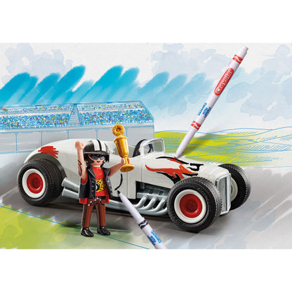 PLAYMOBIL Color: Hot Rod Playset