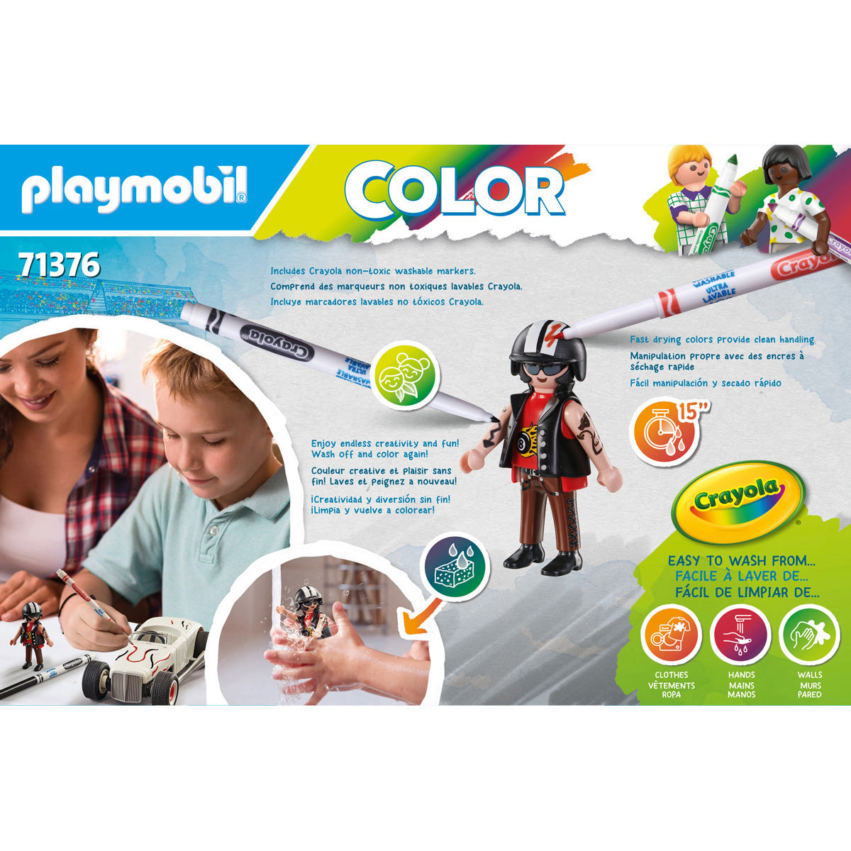 PLAYMOBIL Color: Hot Rod Playset