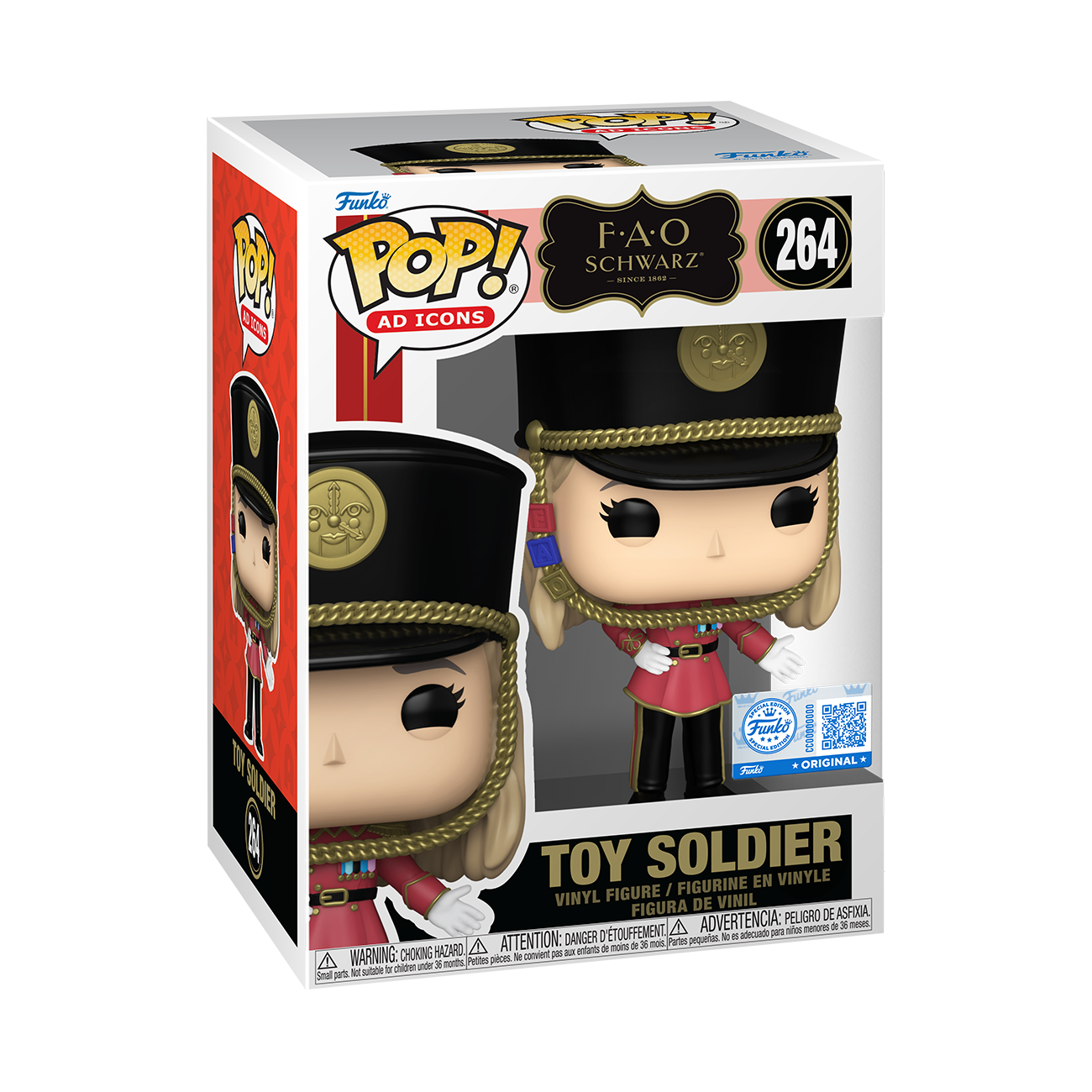 POP FAO! Female Toy Soldier with Chase (Exclusive)
