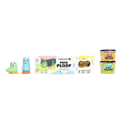 Pataploof - Pink and Blue Bath & Shower Dough + Bloop Ploofy