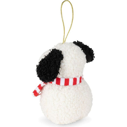 Peanuts Snoopy ECO Tiny Teddy Snowman Ornament