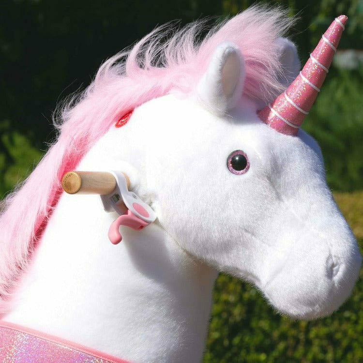 Pink Model U Ride-On Unicorn - 7+ Years