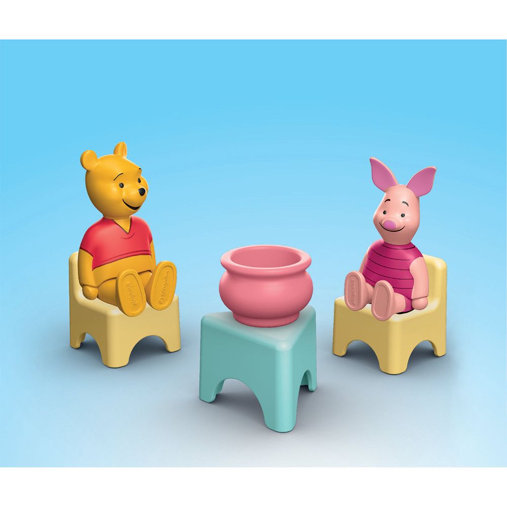 Playmobil Junior & Disney: Winnie the Pooh's & Piglet's Tree House Playset