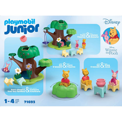 Playmobil Junior & Disney: Winnie the Pooh's & Piglet's Tree House Playset