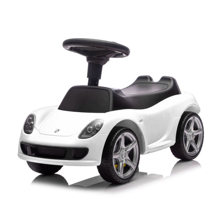 Porsche 911 Carrera GT Foot-to-Floor Ride-On - White