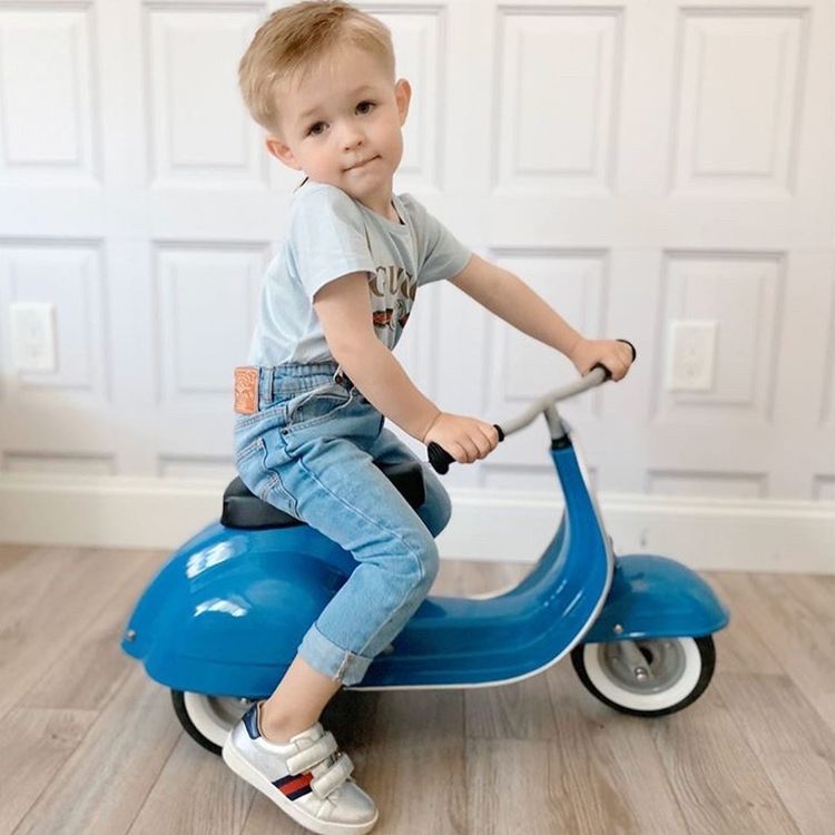 Primo Classic Ride-On Scooter - Blue