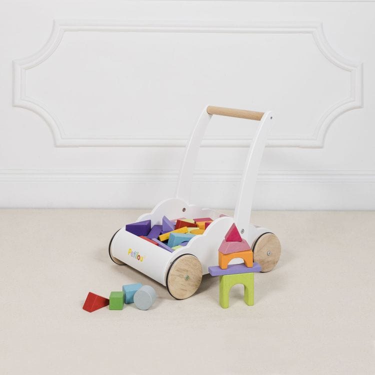 Rainbow Baby Walker & Puzzle - 45 Blocks