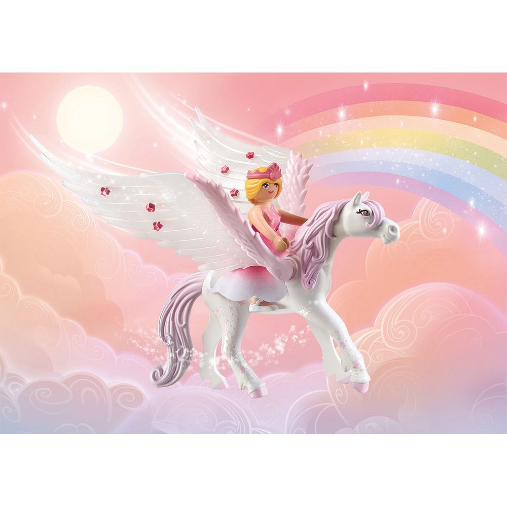 Rainbow Castle in the Clouds Playset