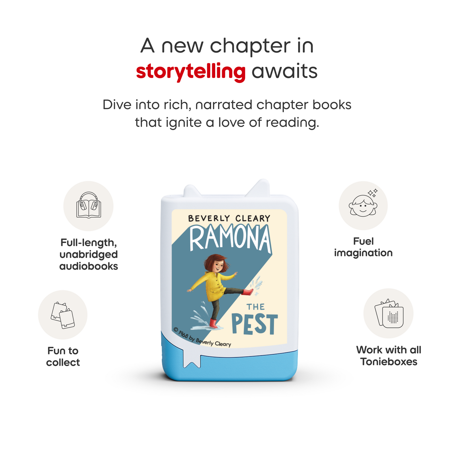 Ramona Audiobook Tonies - 4 Pack