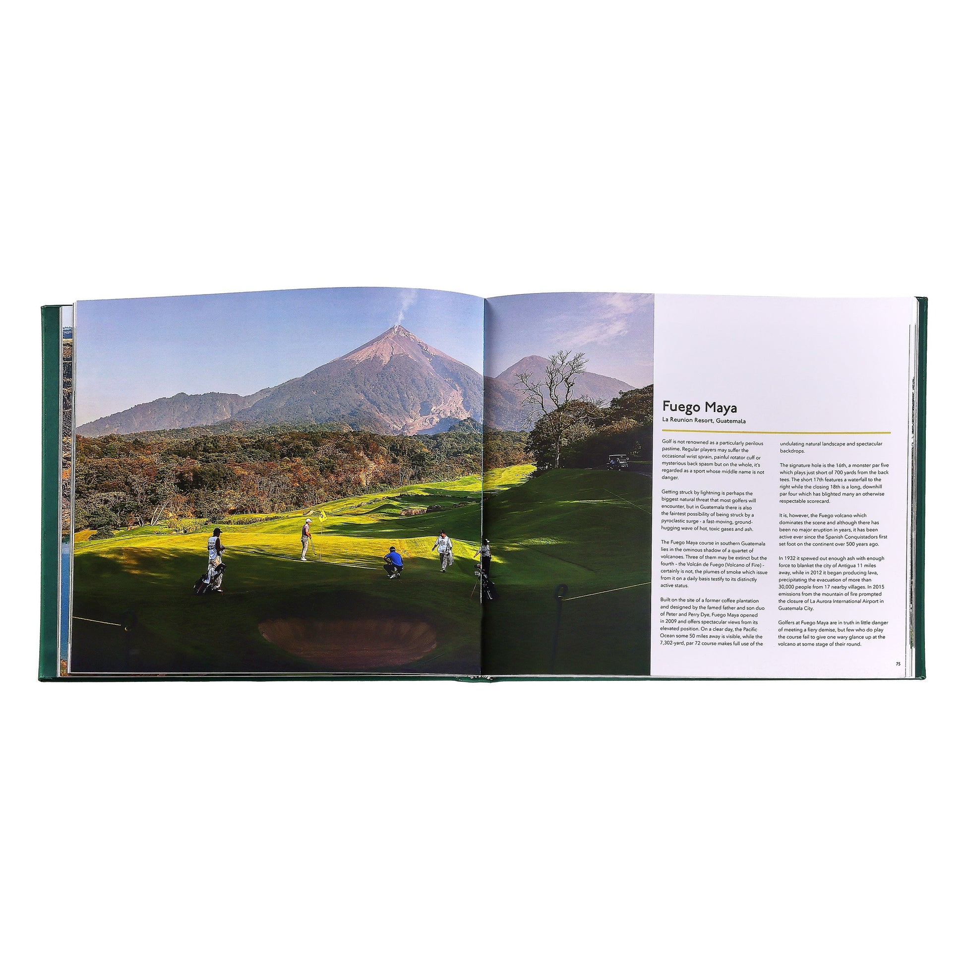 Remarkable Golf Courses Book Leather Edition