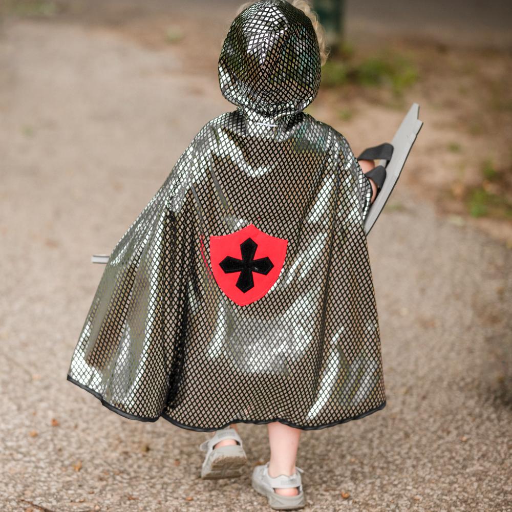 Reversible Dragon/Knight Cape - Size 5-6 Years
