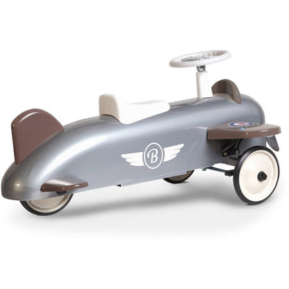Ride-On Speedster Plane - Silver