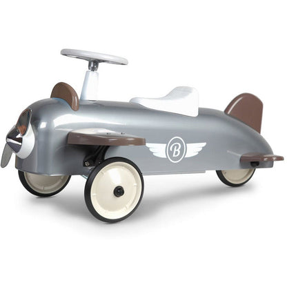 Ride-On Speedster Plane - Silver
