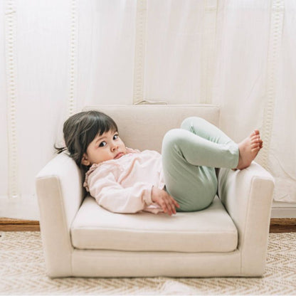 Rolling Along Square Interactive Chair - Neutral