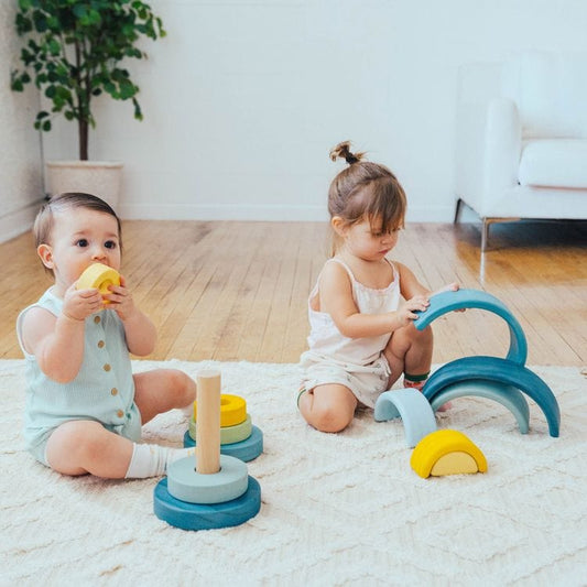 Simply Semicircles Wood Stacker Toy