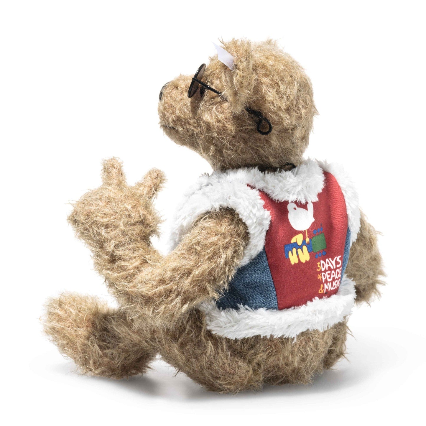 Steiff Rocks! Woodstock Teddy Bear Limited Edition