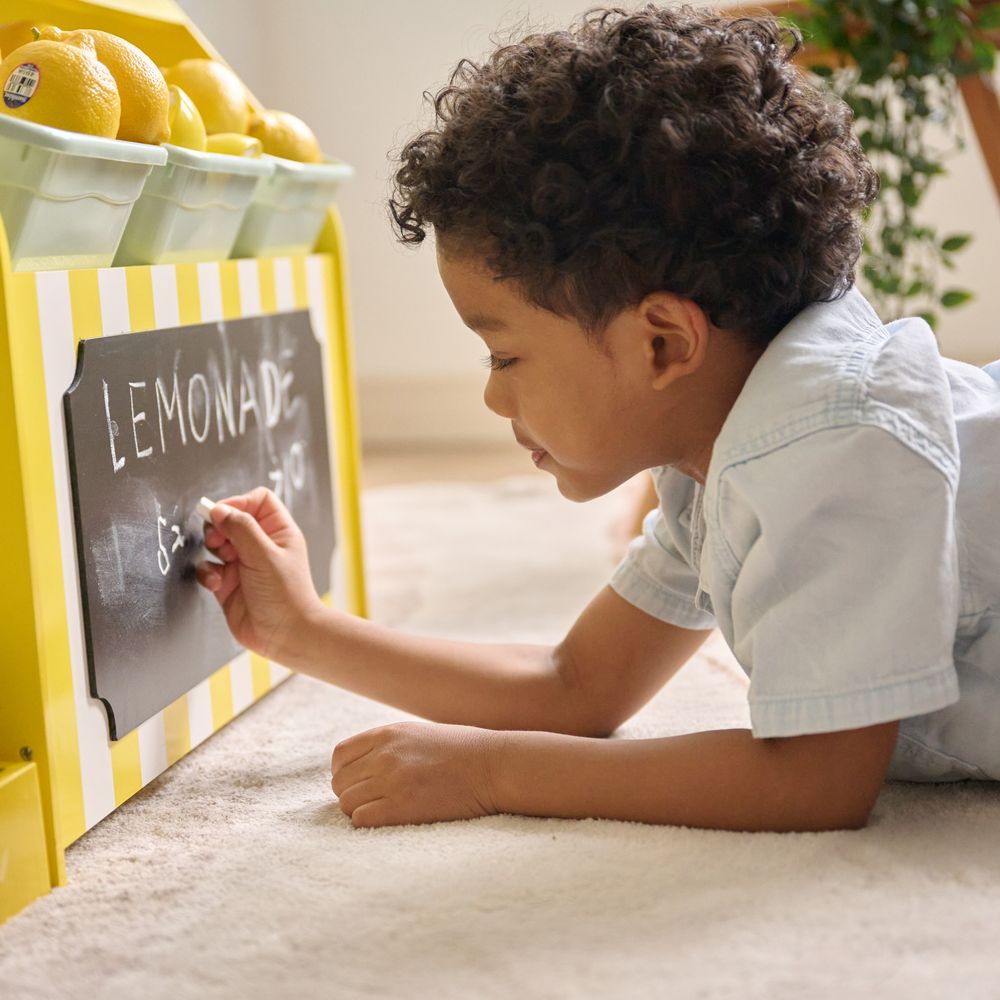Sunny Citrus Lemonade Stand Playset with Interactive Accessories