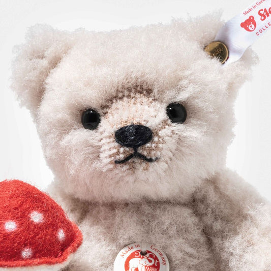 Teddy Bear with Mushroom Good Luck Charm Limited Edition