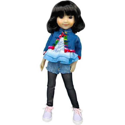 Think Happy Thoughts - Hanna Doll