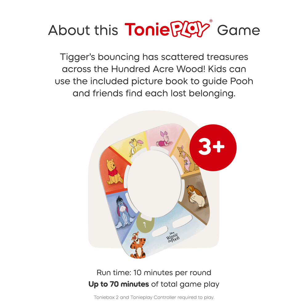 Tonies Disney Winnie the Pooh Toniebox 2 Play Set - Cloud Pink