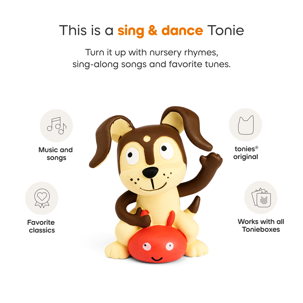 Tonies Playtime Puppy Toniebox 2 Starter Set - Sunset Red