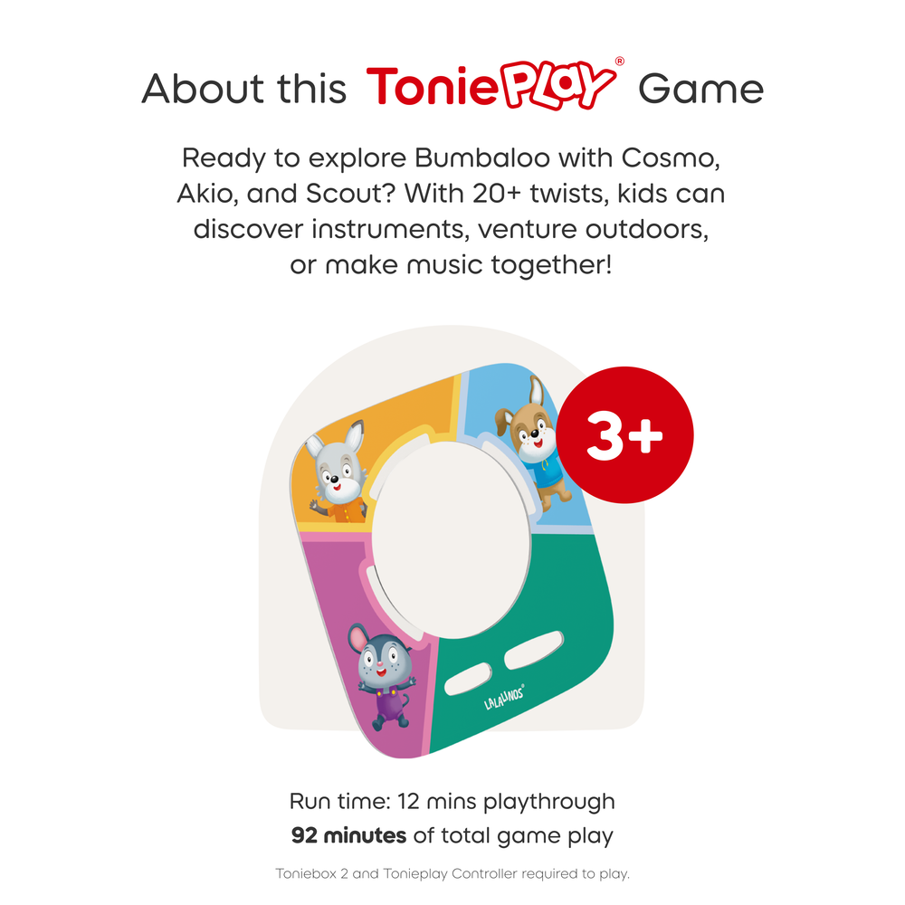 Tonies Tonieplay Lalalinos: Your Day in Bumbaloo Game
