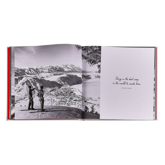 Vintage Skiing Book Leather Edition