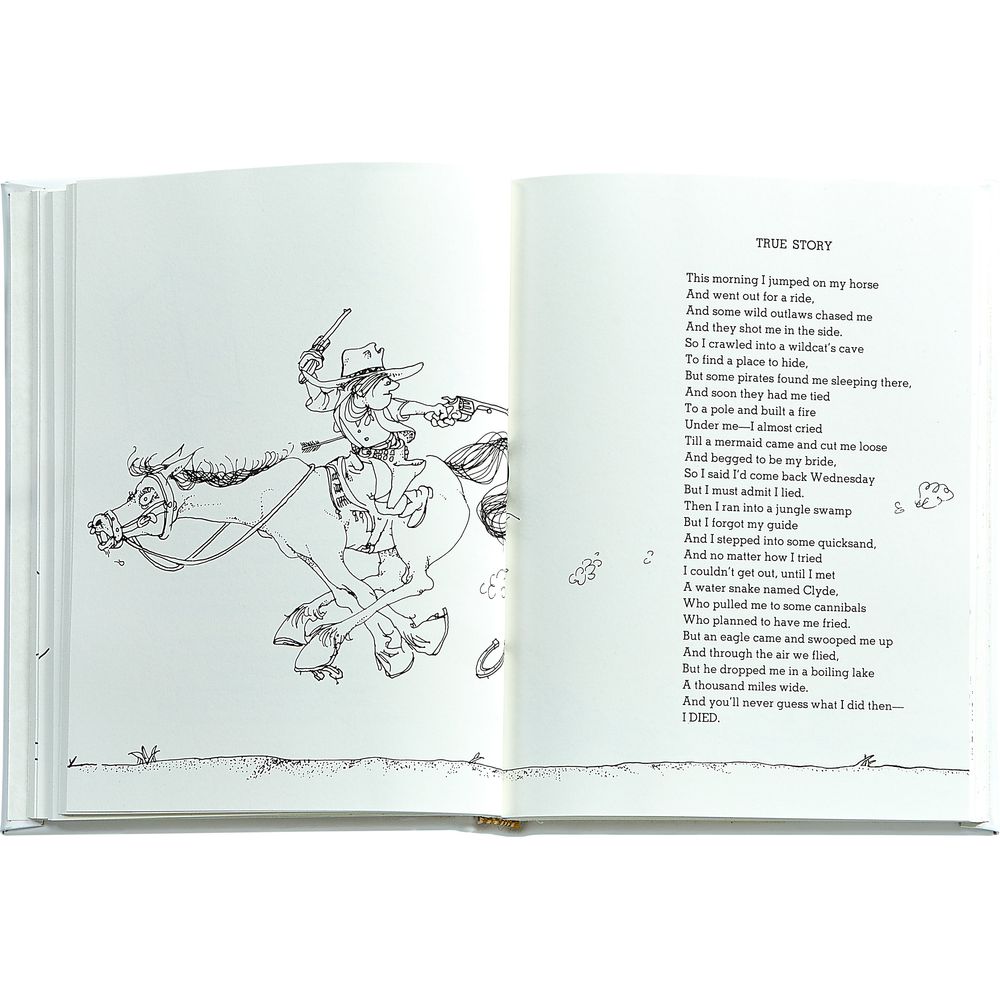 Where the Sidewalk Ends Book Leather Edition