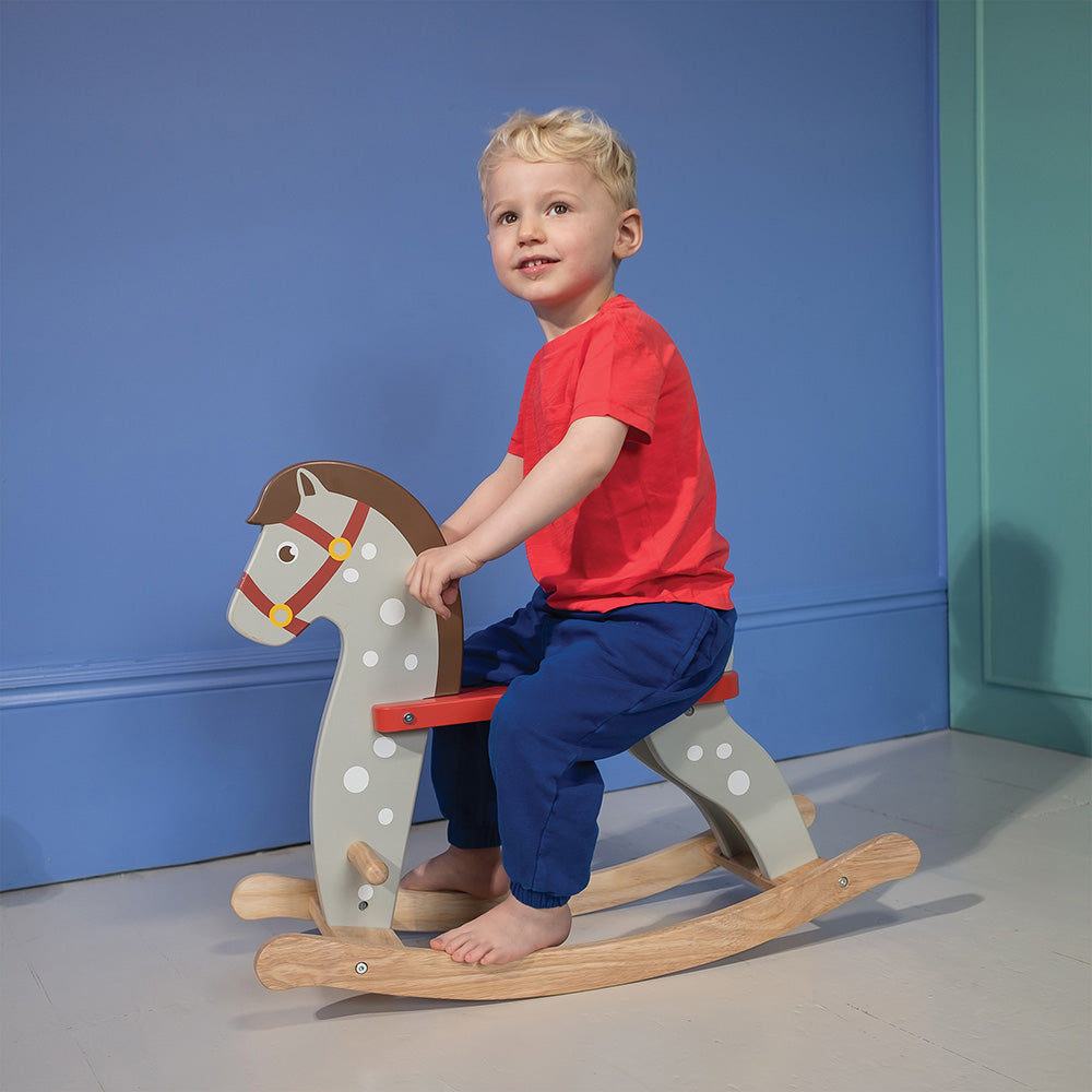 Wood Rocking Horse