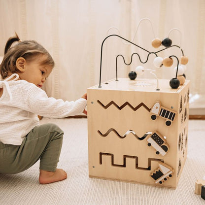 Wooden Activity Busy Box