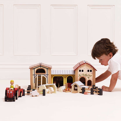 Wooden Farmyard Stables