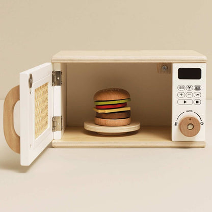 Wooden Gourmet Hamburger Set