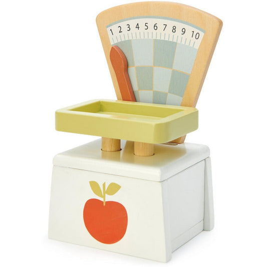 Wooden Market Scales