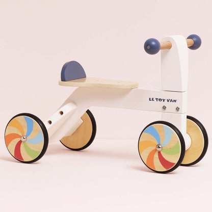 Wooden Rainbow Ride-On Trike