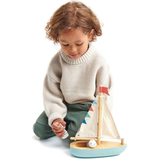 Wooden Sailway Boat