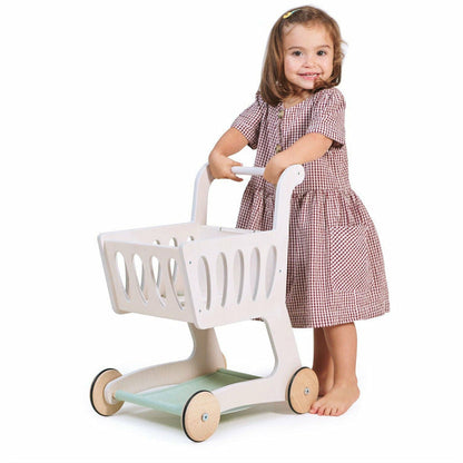 Wooden Shopping Cart